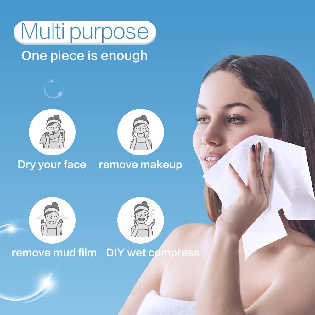 E-VAH E-Vah UltraSoft Facial Tissues - Hypoallergenic 2-Ply Tissue Paper 100 Sheets Each) Pack of 4, Gentle on Skin, Extra Soft, Absorbent, Ideal for Sensitive Skin and Gentle Care