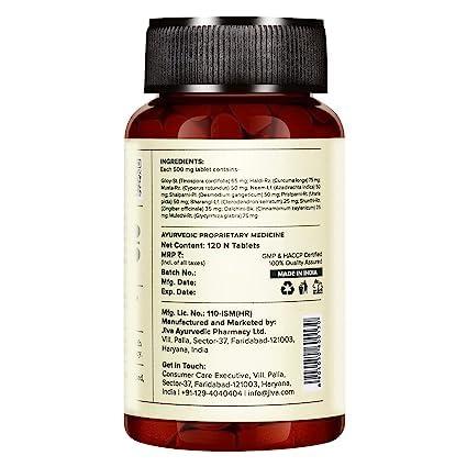 Jiva Jiva Cough & Cold Combo | Kasna Syrup 200ml | Ayurvedic Chyawanprash 1Kg | Flucon 120 Tablet | (Combo of 3)