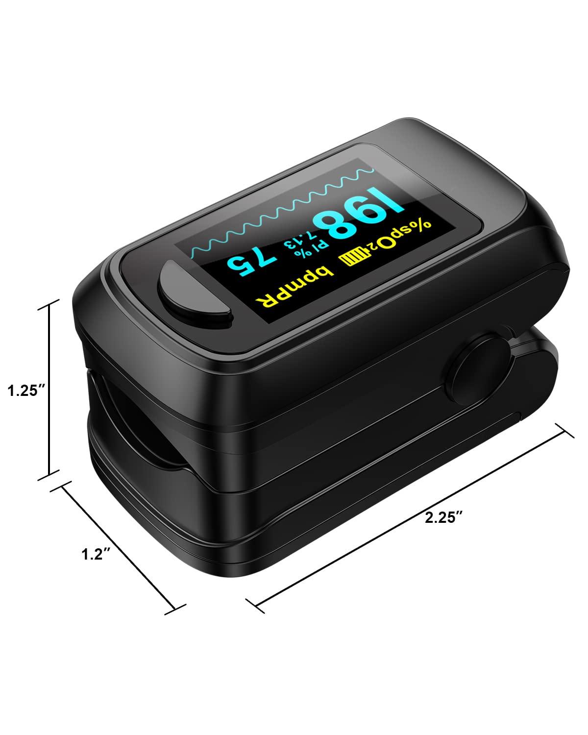 HealthTree HealthTree Fingertip Pulse Oximeter (Yellow)