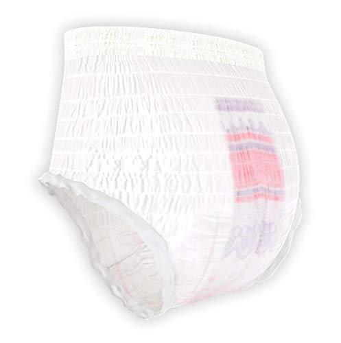 Cojin Cojin Overnight Disposable Period Panties For Heavy Flow (10 Pack - 30 Panties)|1 panty = ~4 regular pads|0% Leaks|All-Night 360 degree Period Protection - Night Period Panty