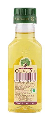 Rafael Salgado Rafael Salgado RS 100% Pure Olive Oil, Good for Indian Cooking and Frying, Pet Bottle, 100 ml, Olive Green