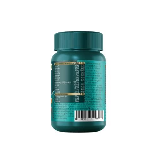 Supradyn Supradyn Immuno +, Multivitamin, Natural immunity booster with Vit C, Vit D, Zinc, Unique blend of Tulsi, Turmeric, Shatavari & Ashoka (30 Tabs)