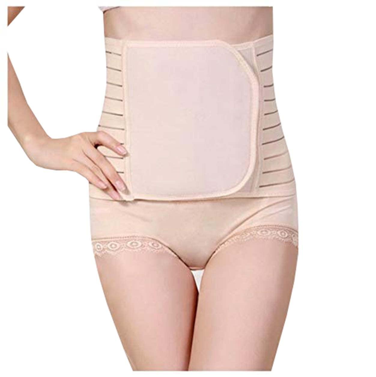 NavaFresh Basics Abdominal Belt After delivery for Tummy Reduction, Belly Trimmer Fat Reduction Free Size Pregnancy Belts Post Maternity Re-Shaping Belt Support Multicolour