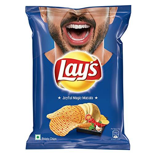 Lay\'s Lay\'s Potato Chips - India\'s Magic Masala Pouch, 90 g