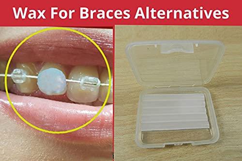 Dentosmile Dentosmile Orthodontic Wax for Braces/Patient Relief Wax - 5 Strips Per Box