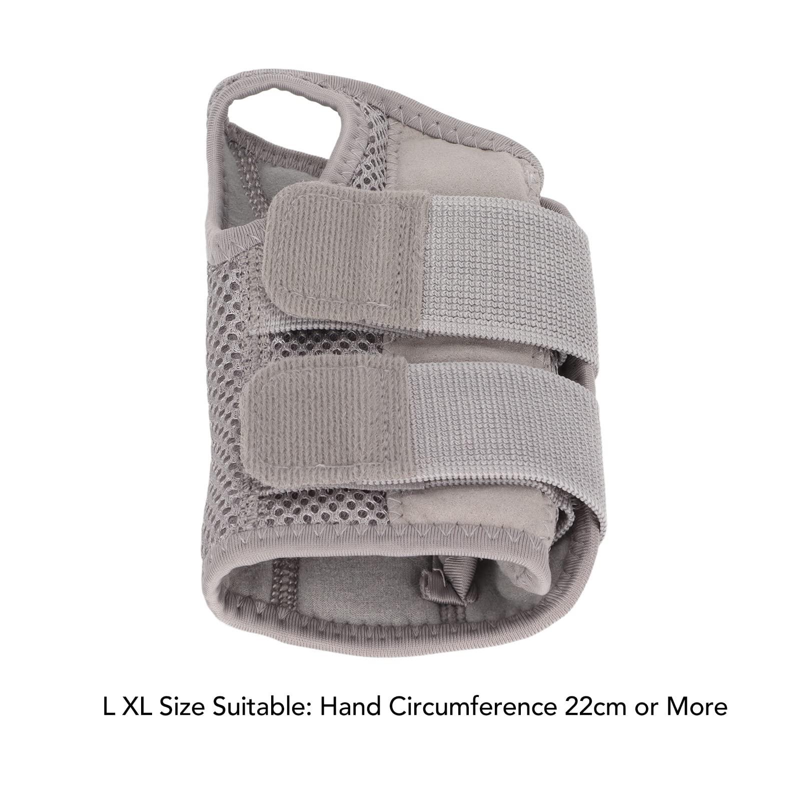 FAYY Wrist Brace, Breathable Wrist Guard Comfortable Durable for Pain Relief for Wrist Injury L/XL-Left Hand