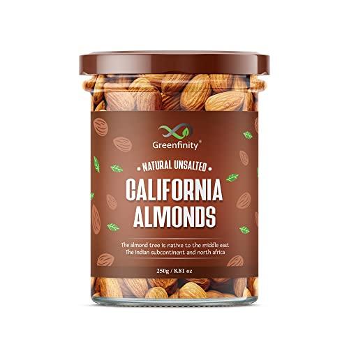 GreenFinity GreenFinity Mixed Dry Fruit (Almonds, Cashew Nuts, Green Raisin, Apricot - 250g (Pack of 4))