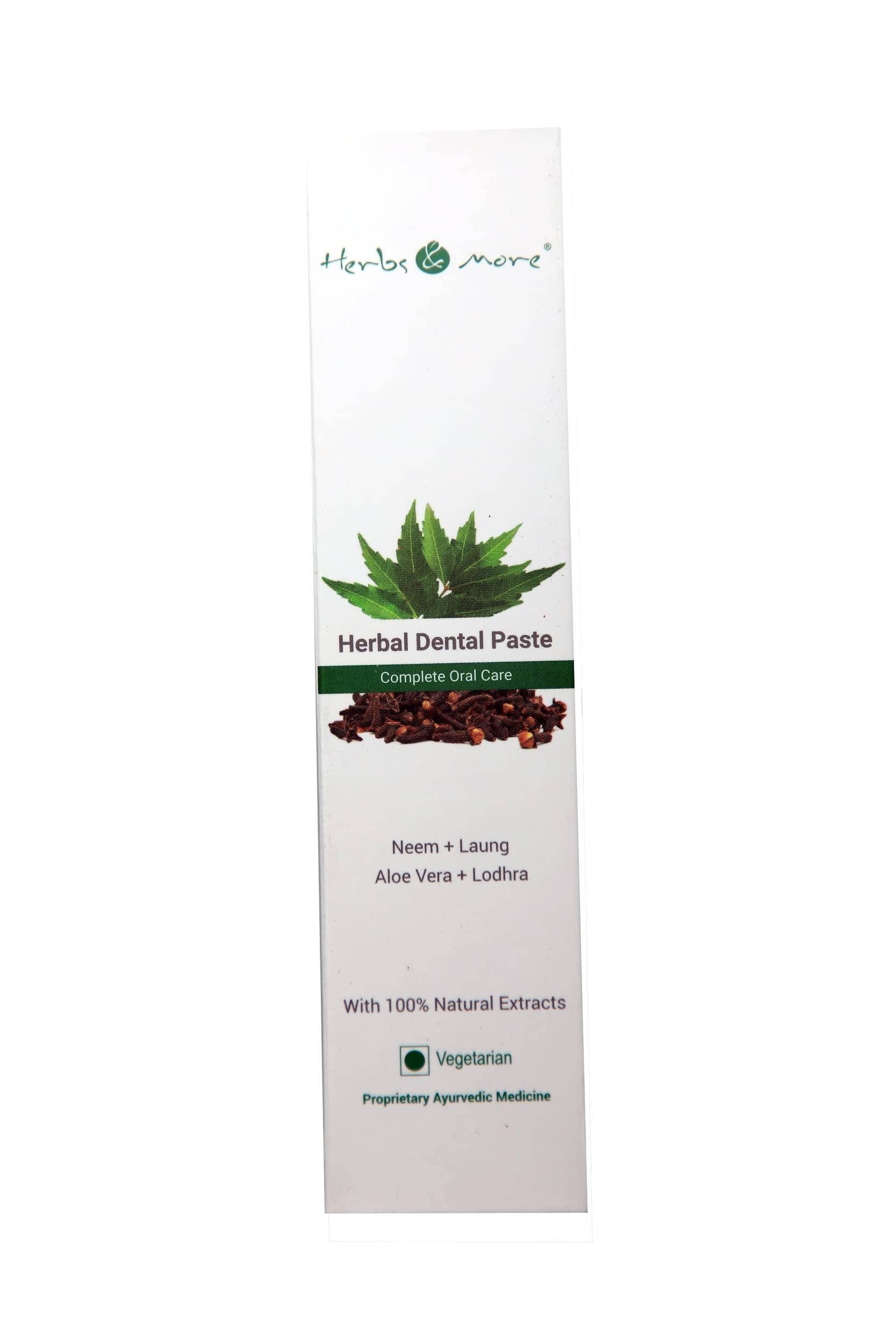 Netsurf Herbs & More Herbal Dental Paste 125g (Pack Of 3)
