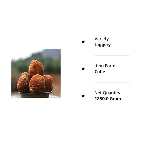 MOM'S HARVEST MOM'S HARVEST Organic Sugarcane Jaggery Gur Balls 1850gms