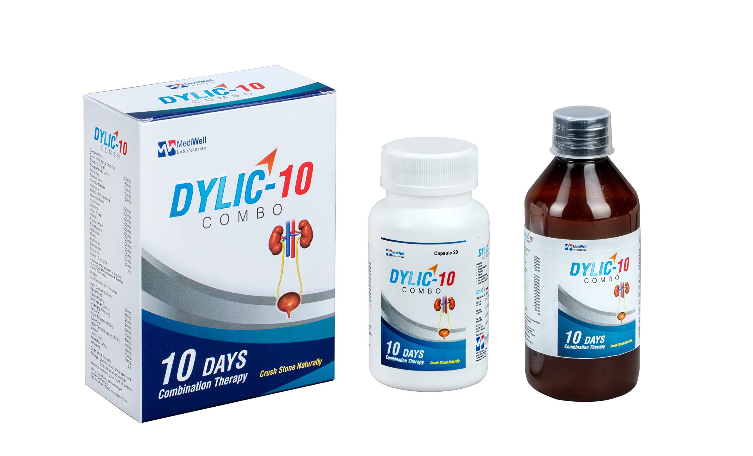 Mediwell laboratories Dylic-10 Combo Ayurvedic Herbal Supplement For Kidney