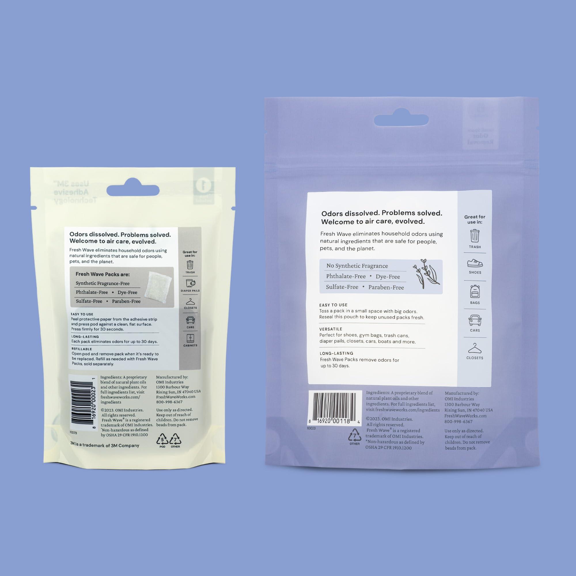 Fresh Wave Fresh Wave Lavender Odor Removing Packs + Bonus Fresh Pod Case