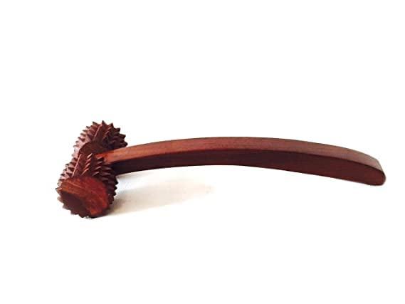 WOOD Wooden Massager Back Pain Relief Massager (Roller) Body Stress Acupressure Pain Relief/finger massager/hand massager wooden/Pointed Acupressure/wooden massage roller for back