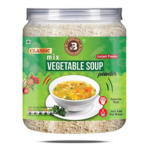 Brew Lab Brew Lab Classic Mix Vegetable Soup Powder | Rich Source of Fluids | Suitable For Vending Machines | Healthy & Tasty | (250gm)