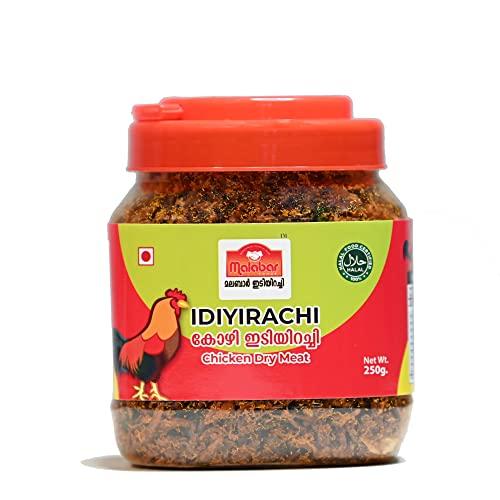 Malabar FOODS Malabar FOODS Chicken Idiyirachi, Pounded and Fried, Cooked and Ready to Eat, 250gm, Pack of 4