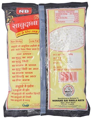 Nonandrai Nonandrai Sabudana, 500 g