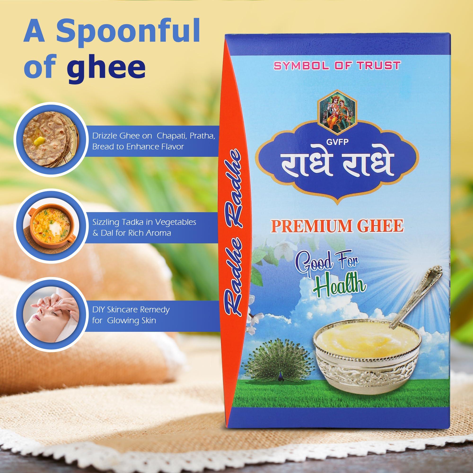 GVFP RADHE RADHE GVFP Radhe Radhe Premium Desi Ghee | Rich aroma and taste |Good For Health