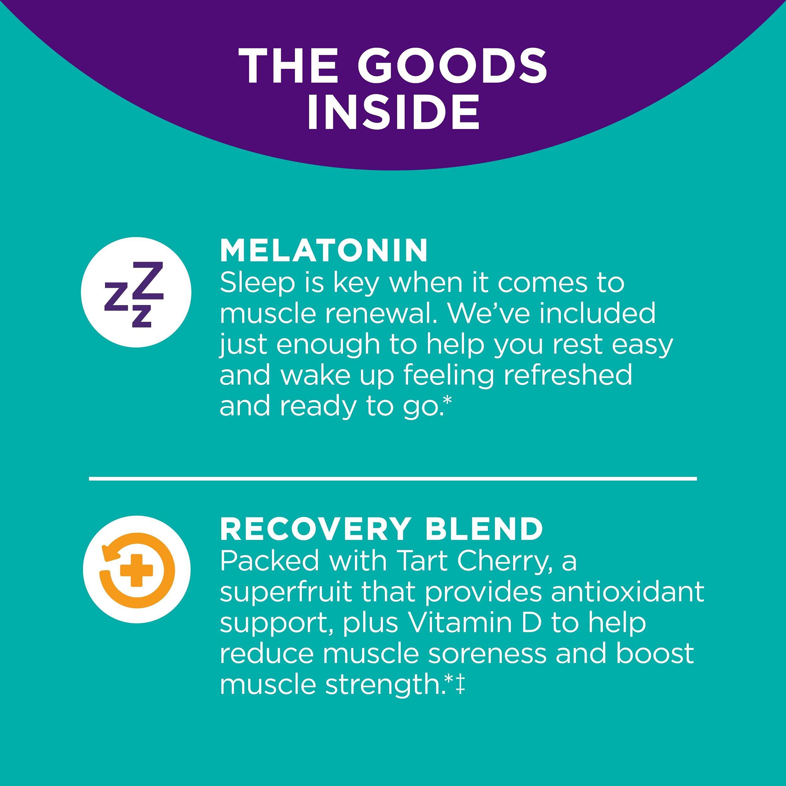 OLLY Olly Muscle Recovery Sleep Gummies Berry Flavor, 40 Count