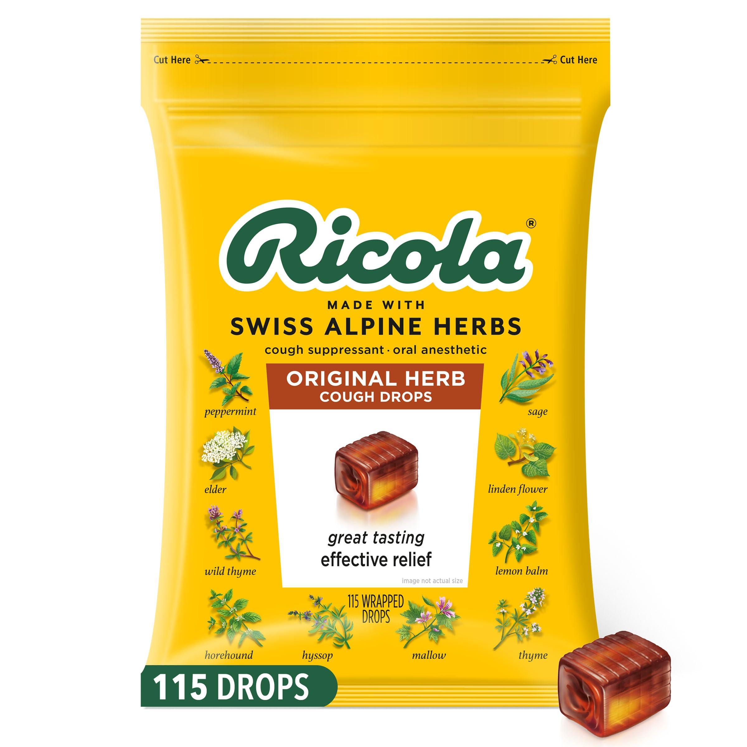 Ricola Ricola The Original Natural Herb Cough Drops, 130 Ct.