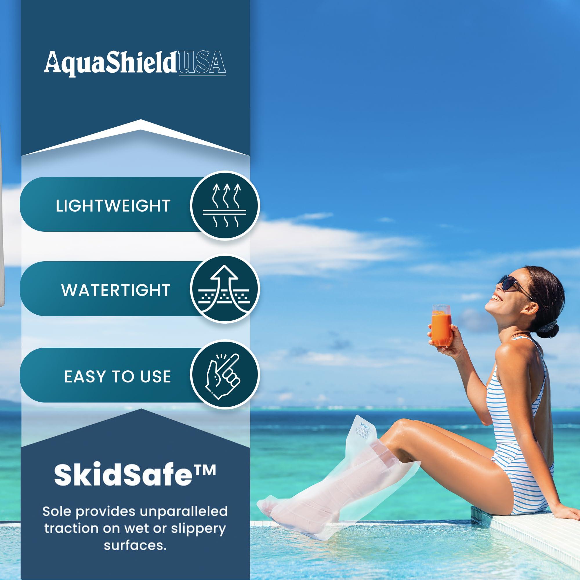 AquaShield AquaShield Watertight Cast and Bandage Protector - Regular Half Leg