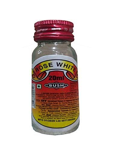 Nithi Foods Nithi Foods, Bush, Rose White Essence, Nature Identical Rose White Flavouring Agent - 20 ml x 10