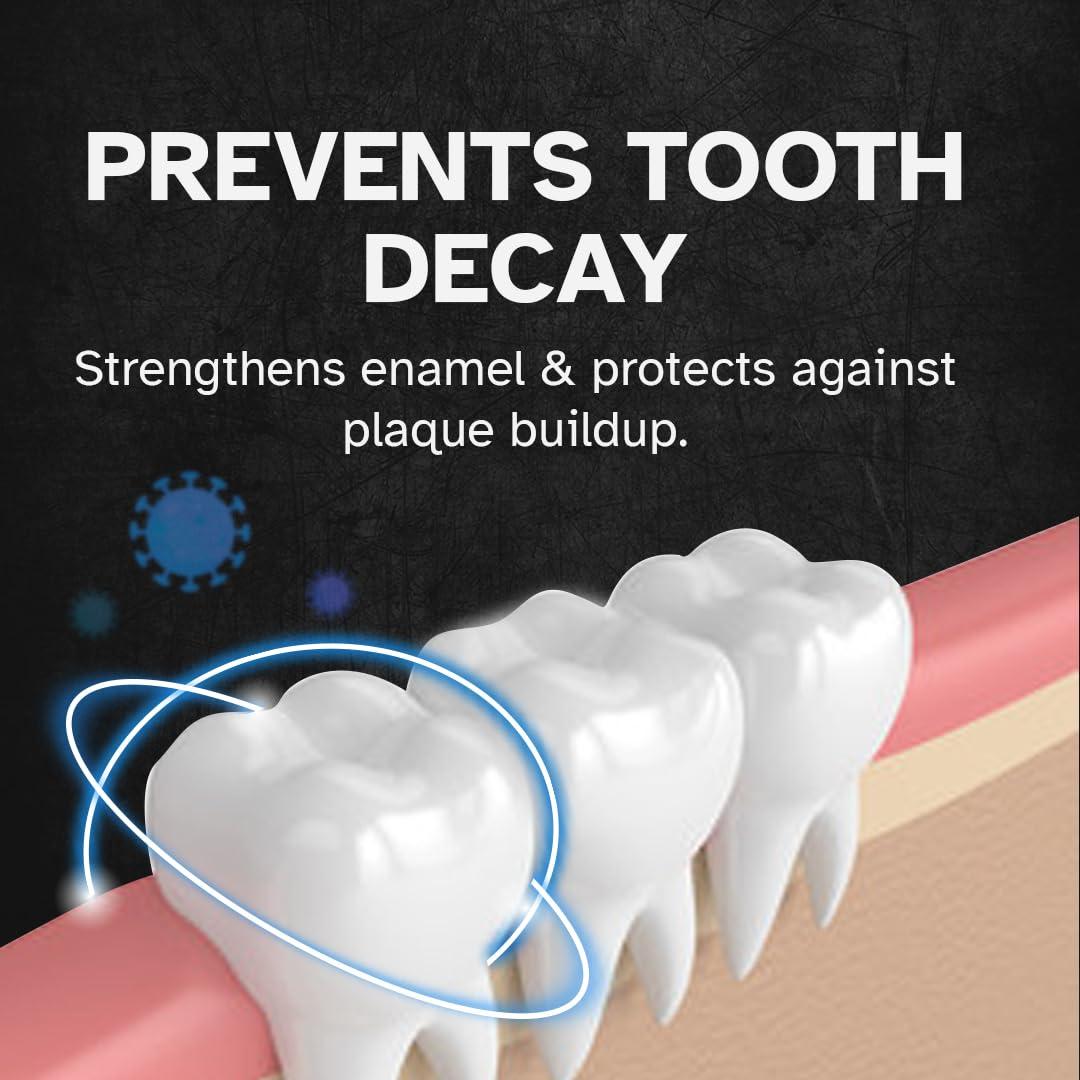 STIM STIM Charcoal Toothpaste For Natural Whitening (80g) Pack of 3