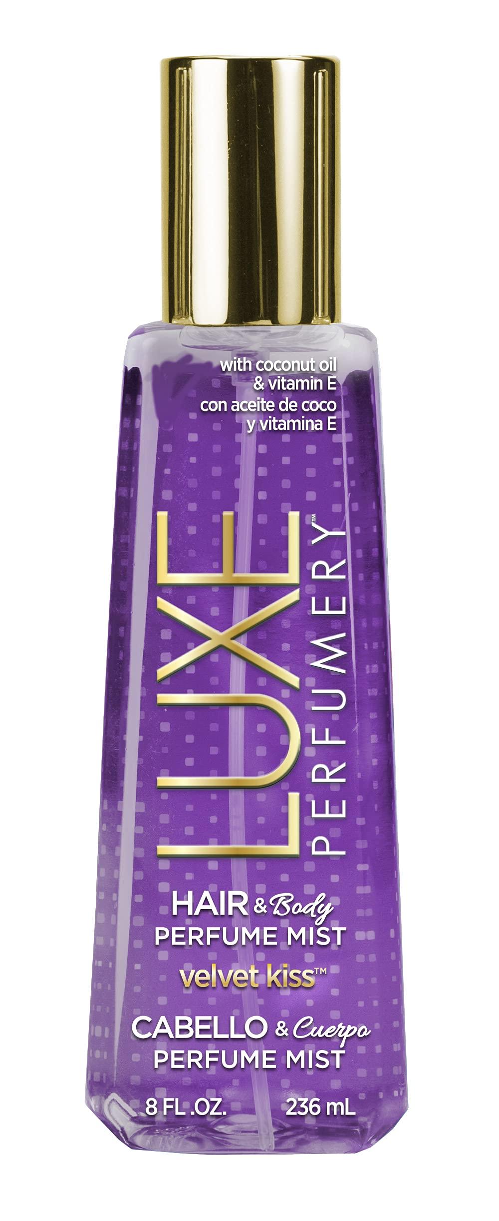 Luxe Perfumery Velvet Kiss, 8 Fluid Ounce: Luxe Perfumery Hair And Body Perfume Mist, Velvet Kiss, 8 Fluid Ounce