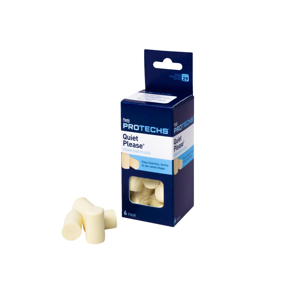 Flents Flents Quiet! Please Foam Ear Plugs-6 pair