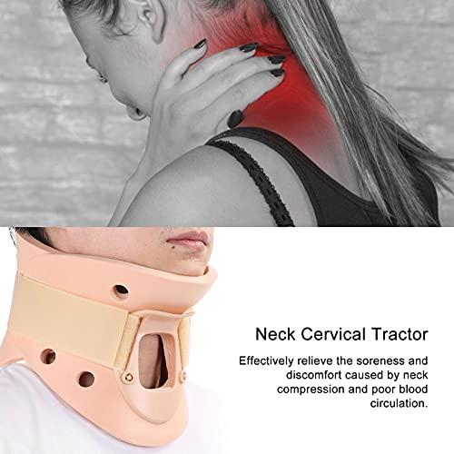 cigemay Neck Strecher, Effectively Relieve Open Throat Design Neck Collar for Home for Outdoor(L)