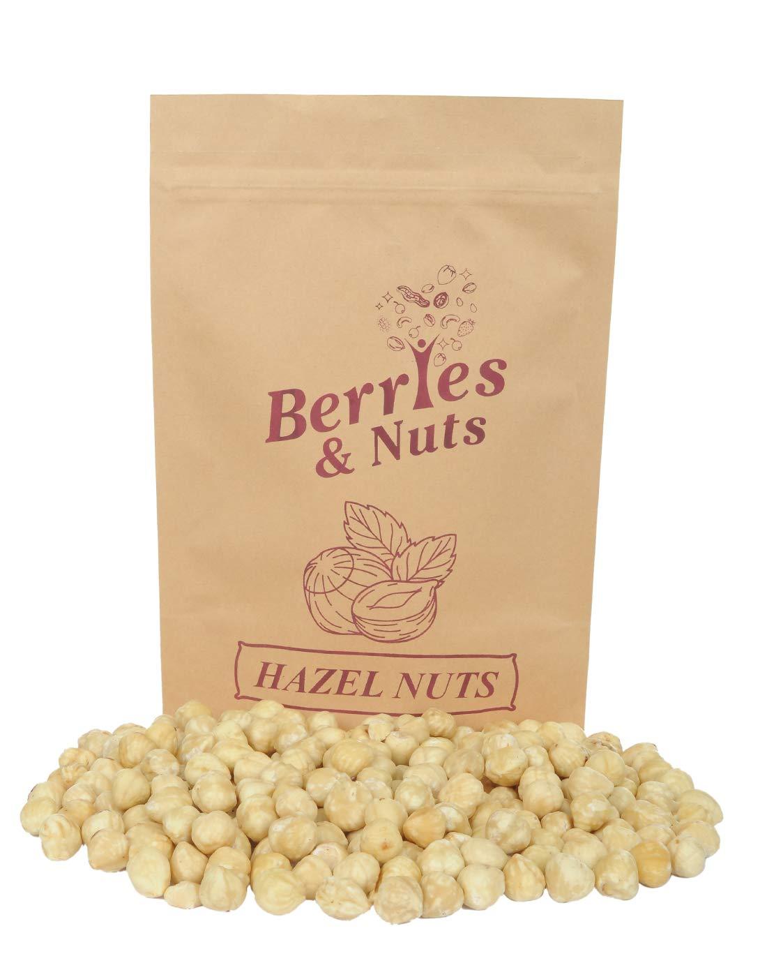 Berries And Nuts Berries and Nuts Premium Raw Jumbo Hazel Nuts, 500g