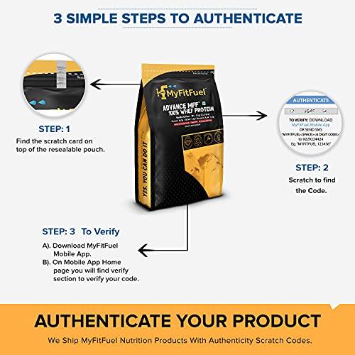 MyFitFuel MyFitFuel MFF Recovery Gold Protein- 1 Kg (2.2 lbs) Rich Chocolate Milkshake