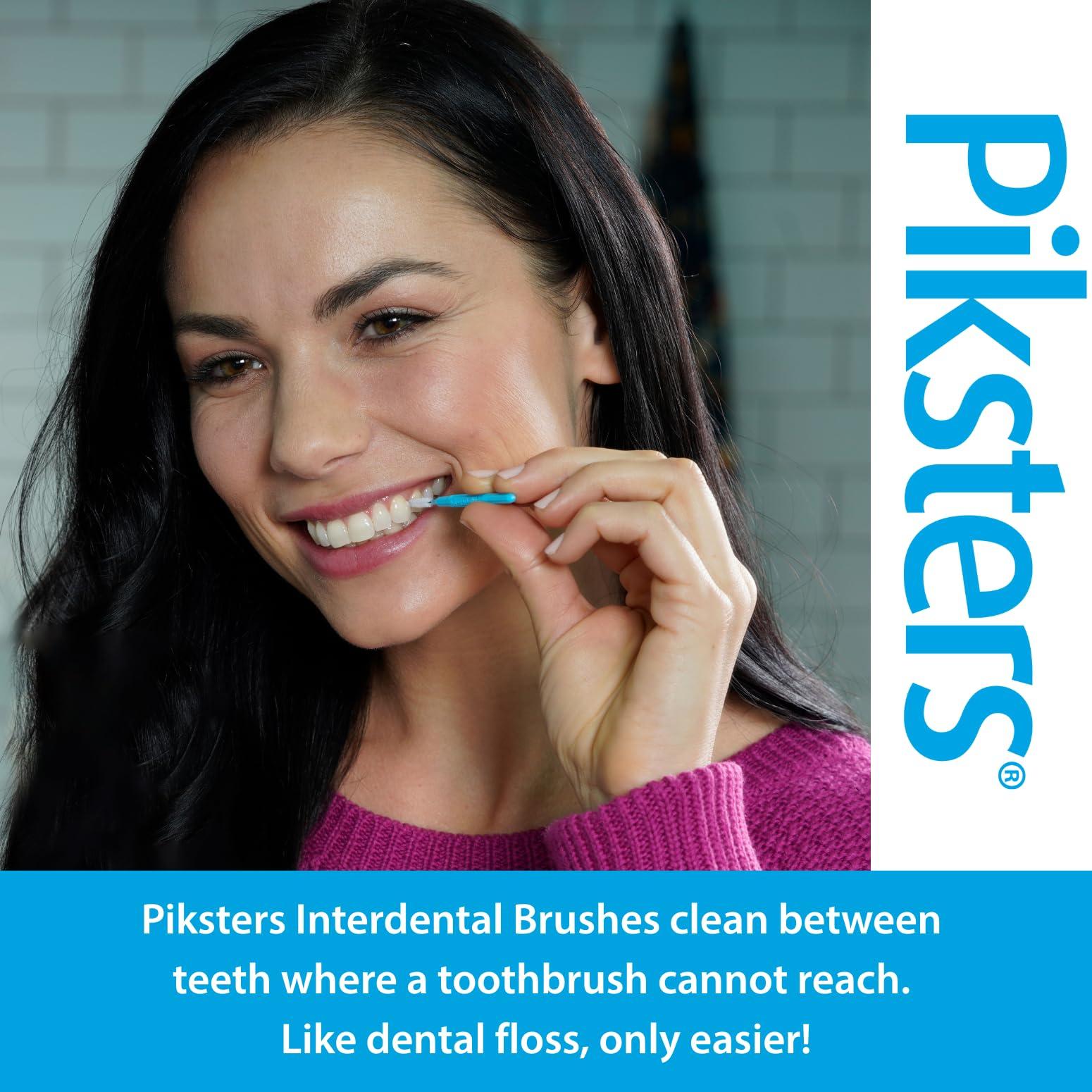 Piksters Piksters Interdental Brushes | 35 Pack | Size 00 - Pink