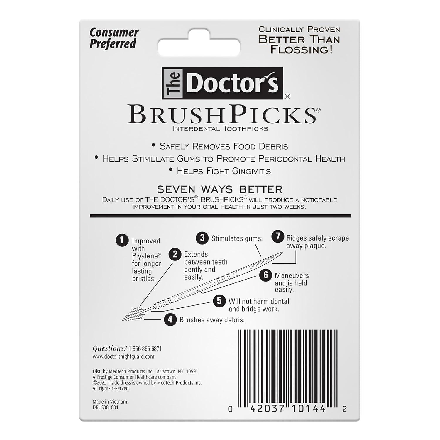 The Doctor's Brushpicks, 275 Count