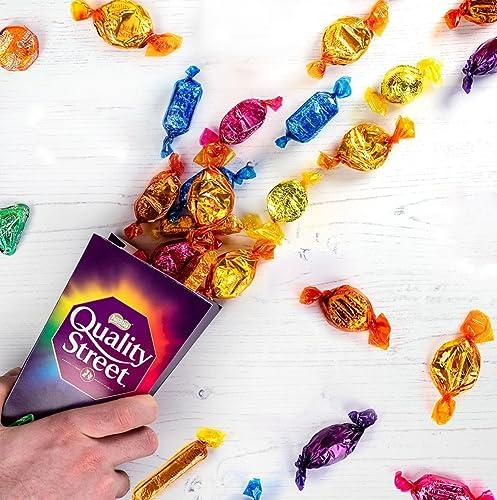 Nestl Nestle Quality Street Assorted Milk And Dark Chocolates And Toffees, 265 g