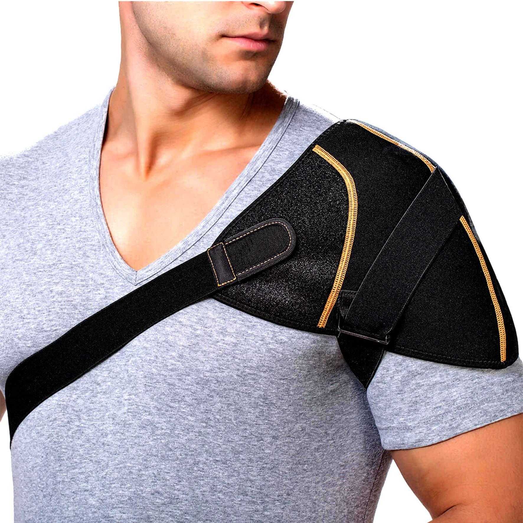 pee pee Rapid Relief Copper line Wraps Muscles Fit Neck Support Belt Hot/Cold Ice Pack Rapid Relief Wraps Muscles Fit Belt Posture Compression Shoulder Support for Pain Relief