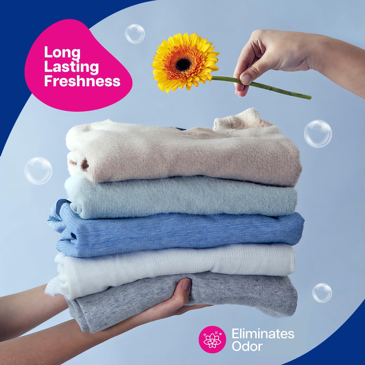 HB PURE HB Pure - Detergent Washing Powder | Dissolves Easily & Removes Tough Stains | Suitable for all Washing Machines