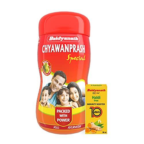 Baidyanath Baidyanath Chyawanprash Special - 1kg - For All Round Protection (Free Haldi Drops 30ml Worth Rs. 195)