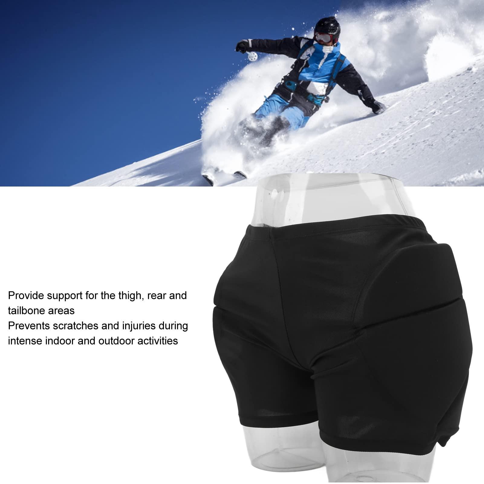BUCS Protective Shorts, EVA Dry Tech Hip Protector, Widely Used for Skateboarding (S)