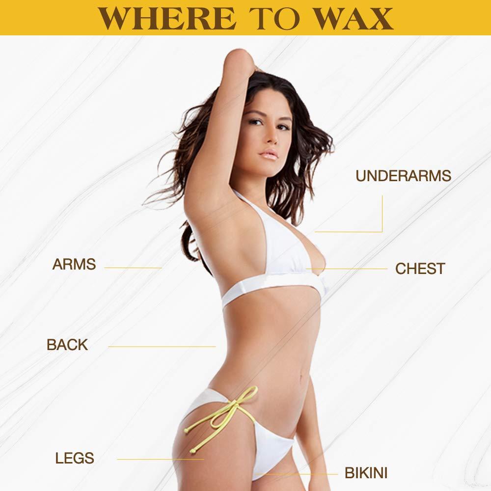 GiGi Gigi Hair Removal Strips for The Body, 24 Applications & 29 ml, 1 Fl. Oz. After wax lotion