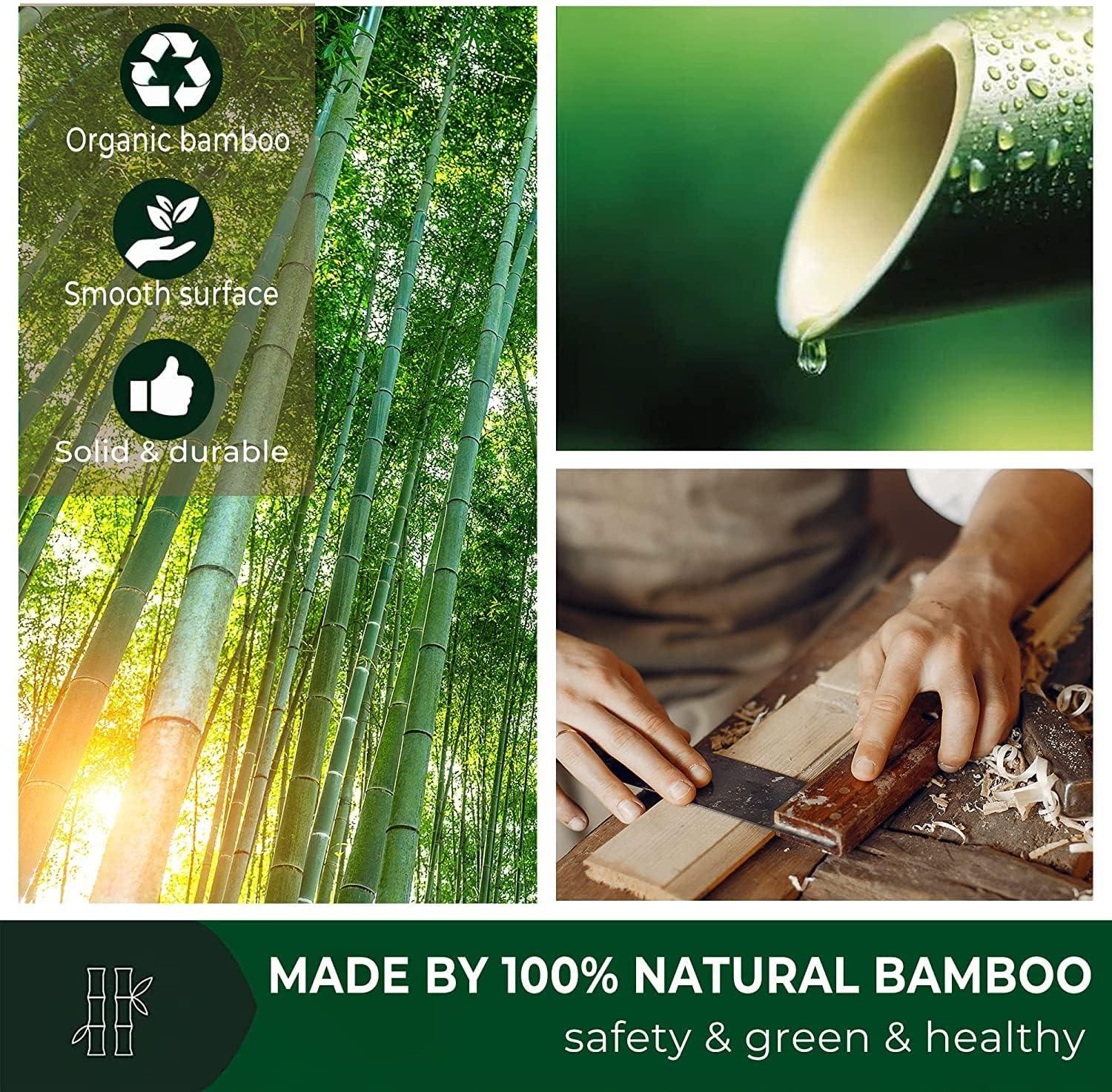 VIZORA Vizora Bamboo Back Scratcher | Back Scratcher for Men and Women | Wooden Back Scratcher Long Handle, Back Scratcher Bamboo, Wood Back Scratcher