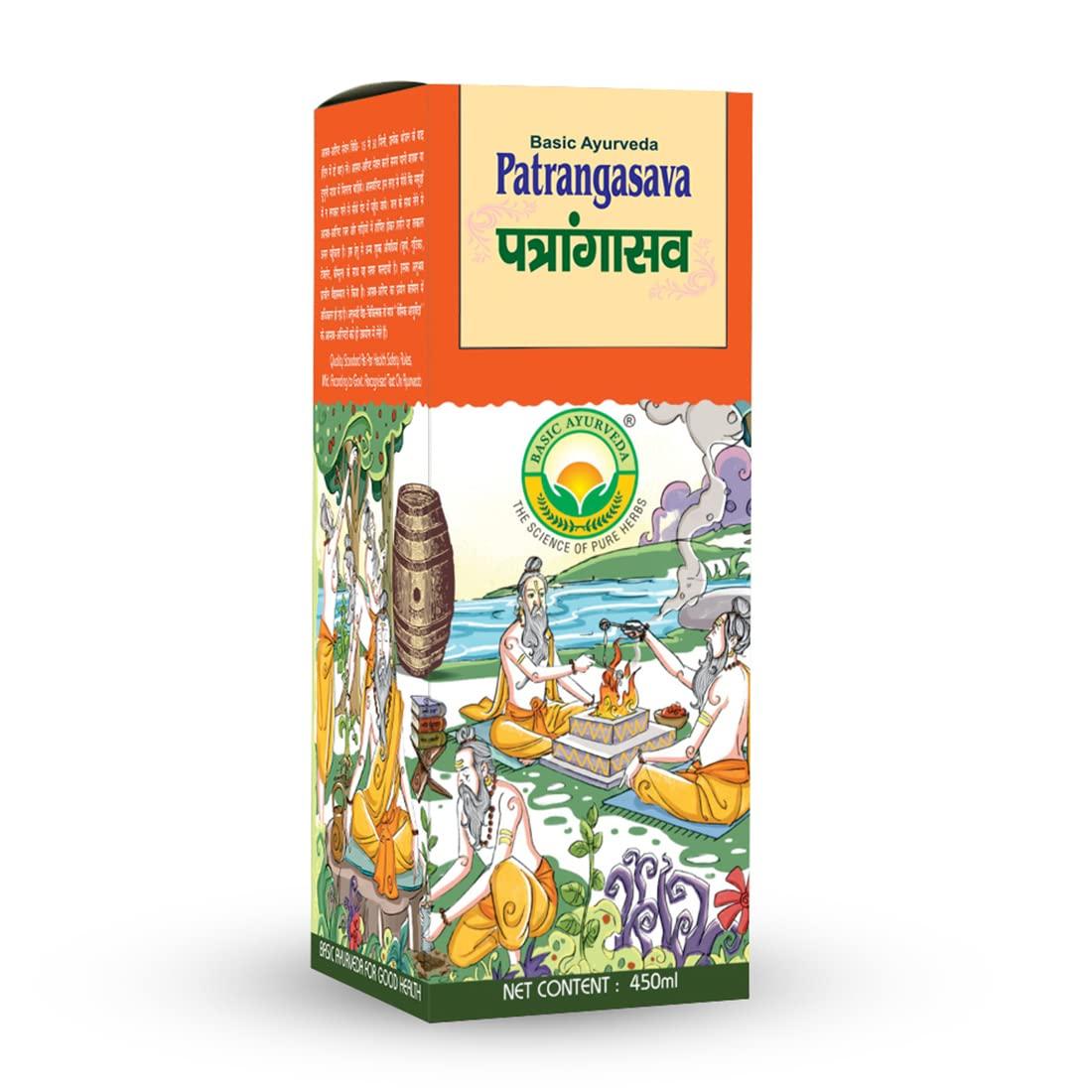 BASIC AYURVEDA BASIC AYURVEDA Patrangasava Syrup 450 ml |