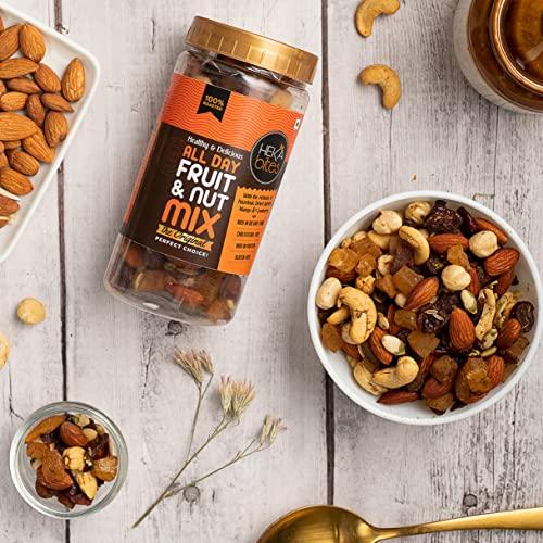 Heka Bites Dry Fruits Delight ( Fruit n nut 150g & Trail Mix 150g)
