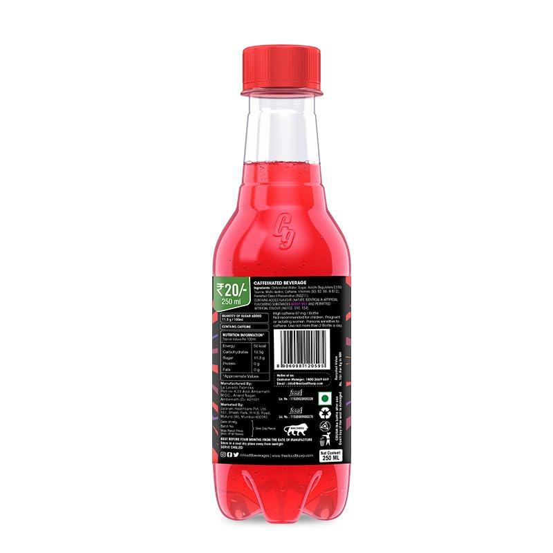 Cloud9 Cloud9 Energy Drink Berry Mix 250ml Bottle - Pack of 30 [Price Including Courier Charges]