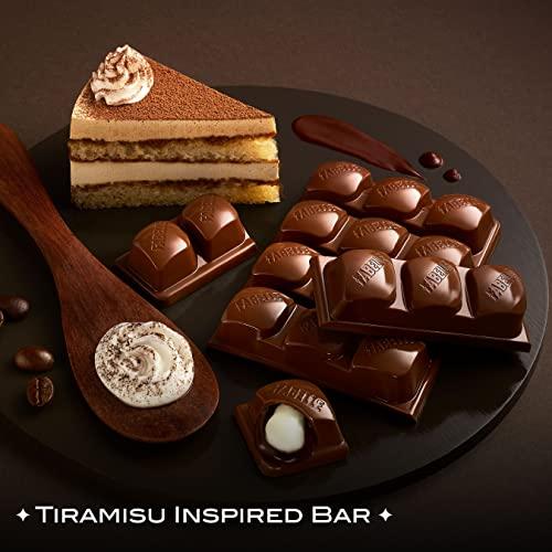 Fabelle Fabelle – The Bars Trilogy, Centre-Filled Luxury Chocolate Bars, Assorted Luxury Chocolates Gift Box, 393g