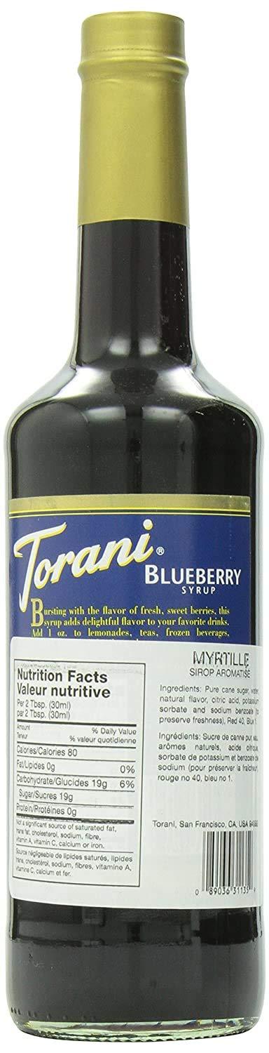 Torani Torani Blueberry Syrup, 750ml