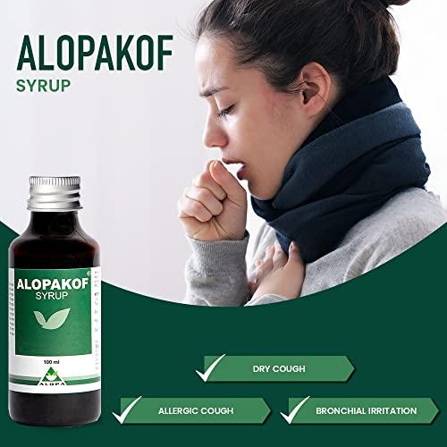 Alopa Alopa Herbal Alopakof 100Ml (Pack of 4) | Ayurvedic Cough Syrup For Allergic & Dry Cough