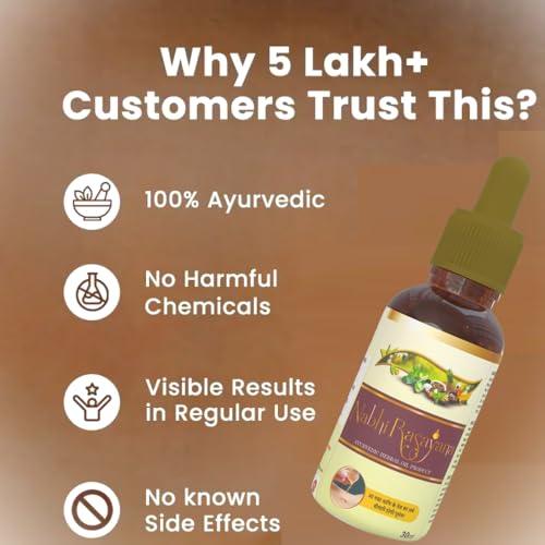 HERBAL ENGINE nabhi Rasayana 30ml Navel Drops Boosts Blood Circulation, Belly Button Oil Removes Blockage in Blood Vessels and for overall functioning of Body