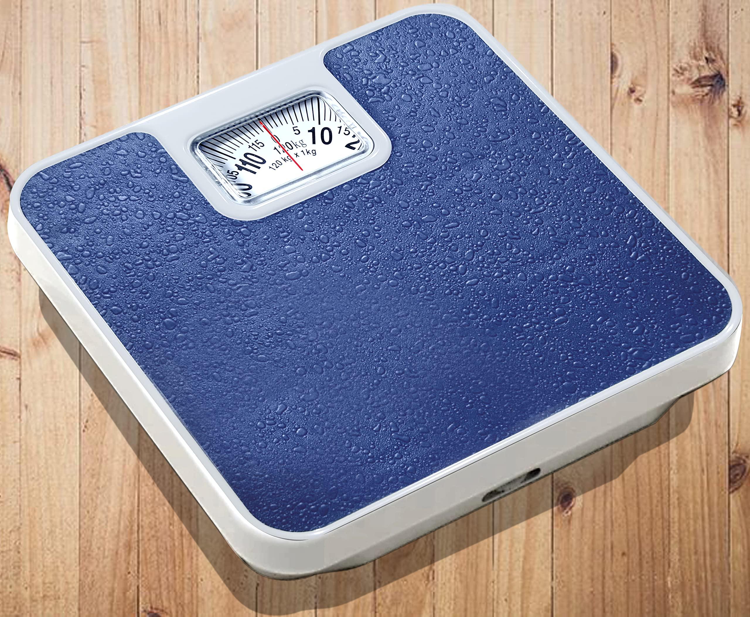Amazecare Amazecare Personal Bathroom Manual Weight Machine Human Body Analog Mechanical Weighing Scale Weighting Capacity upto 130kg with Zero Adjustable Tare