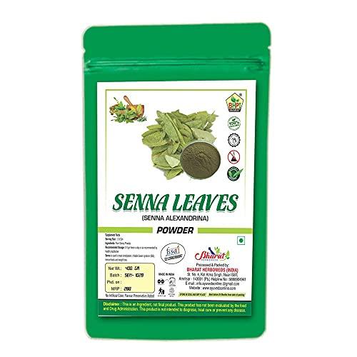 BHPI BHARAT Bharat Senna leaves | Sana Makki | Senna Leaf | Sanay Leaves | Sanay Patti | Powder 400gm