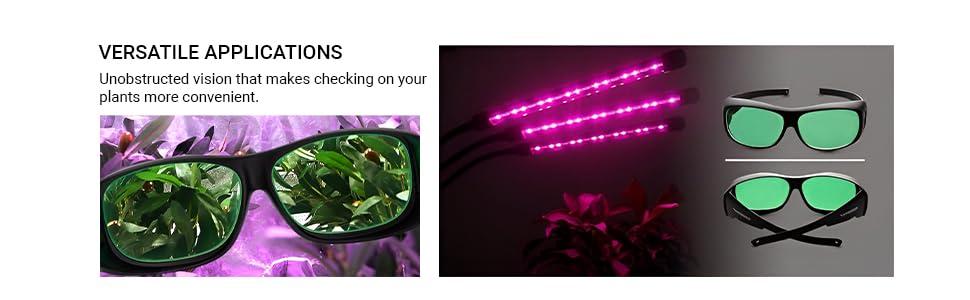 Toker Toker Grow Room Glasses Indoor Hydroponics LED Grow Room Glasses