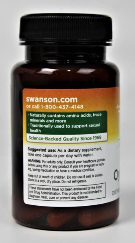 Swanson 100% Natural Japanese Oyster Extract 500 mg 60 Caps